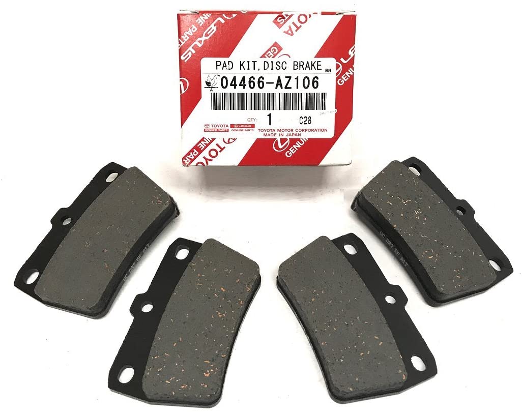 Genuine Toyota Premium Ceramic Rear Brake Pad Set 04466-AZ106 | 2003-2005 Rav4