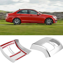 Rear Air Vent Frame Trim, Rear Air Conditioning Vent Outlet Frame Cover Trim for Mercedes Benz C-Class W204 2008-2013
