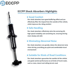 Shocks Struts,ECCPP Front Pair Shock Absorbers Strut Kits Compatible with 2006 2007 2008 2009 2010 2011 Ford Explorer,2002 2003 Mercury Mountaineer 341326 71321