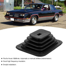 Shifter Dust Cover, Rubber Shifter Boot Gear Panel Dust Cover 5 5/8in x 6 3/4in Manual Automatic 350