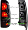 ZMAUTOPARTS Chevy Silverado/ GMC Sierra Pickup Tail Brake Lights Lamp Black/Smoke