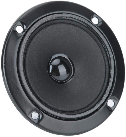Dilwe1 3 Inch Copper Clad Aluminum Magnetic Speaker, Powerful Stereo Sound Dual Treble Speaker for KTV, 20W 4Ohm Speaker Accessories, Black Color