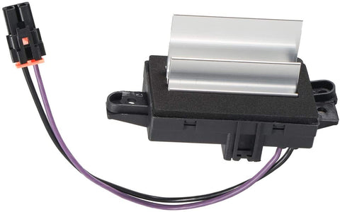 AC Blower Control Module Replaces# 1580567, 93803636, 52413530, 4P1516 - AC Heater Blower Resistor Compatible with Silverado, Trailblazer, Cadillac Escalade, GMC Envoy, Sierra, Buick Rainier