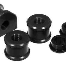 Prothane 6-1163-BL Black 18 mm Rear Sway Bar Bushing Kit with End Links