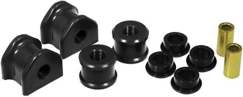 Prothane 6-1163-BL Black 18 mm Rear Sway Bar Bushing Kit with End Links