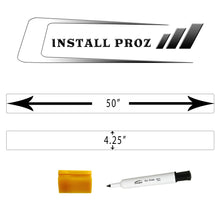 Install Proz Clear Paint Protection Film-Medium Sized, Universal, Rear Bumper Protector