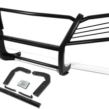 Replacement for Mercedes-Benz W164 M-Class Front Bumper Protector Brush Grille Guard (Black)
