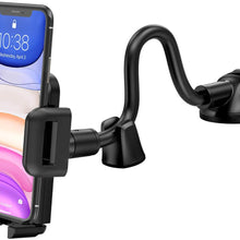 Mpow Car Phone Mount, Dashboard Windshield Car Phone Holder with Long Arm, Strong Sticky Gel Suction Cup, Anti-Shake Stabilizer Compatible iPhone 11 pro/11 pro max/XS/XR/X/8/7,Galaxy, Moto and More