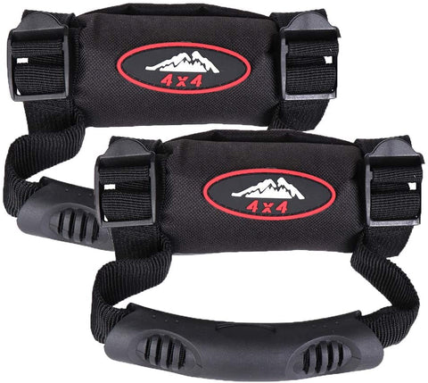 2 Pack UTV Heavy Duty Roll Cages Grab Handle Grips Grab bar Hand Hold Replacement for Polaris RZR, Kawasaki, Honda, Wildcat, Gator 825i