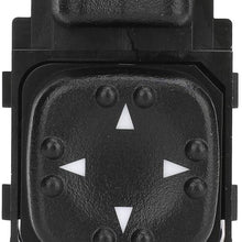 901-124 Left Driver Side Power Mirror Switch Mirror Control Switch For 2000 2001 2002 2003 Cadillac Escalade Chevy Avalanche Silverado Suburban Tahoe GMC Sierra Yukon Re# 19259975 15045085 901124