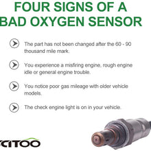 SCITOO Air Fuel Ratio Sensor Oxygen Sensor O2 Front 234-5053 fit 2007-2009 Acura MDX Honda Odyssey 3.5L 3.7L