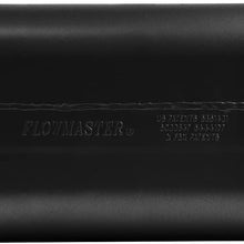 Flowmaster 853046 Super 40 Series 3.00" Offset In and Center Out 16 Gauge 409S Stainless Steel Exhaust System, Black