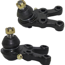 Detroit Axle - Front Both Driver and Passenger Side Lower Ball Joint Suspension Kit Replacement for 1992-2000 Mitsubishi Montero 1997-2004 Montero Sport - 2pc Set