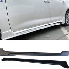 Free-Motor802 Compatible With 2020-2021 Toyota Corolla Sedan Side Skirts, Unpainted Black PP Rocker Panels