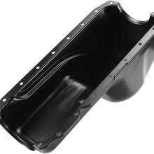 A-Premium Engine Oil Pan Compatible with Dodge B150 B1500 B250 B2500 B350 B3500 Ram 1500 2500 3500 Jeep Grand Cherokee V8 5.2L 5.9L with 18-Hole