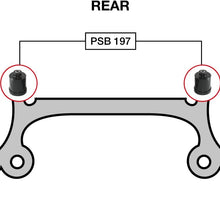 2x VW Beetle 98-11 Rear Axle Beam Polyurethane Bushings 72mm - PSB 197