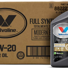 Valvoline Modern Engine SAE 0W-20 Full Synthetic Motor Oil 5 QT, Case of 3