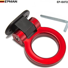 EPMAN Universal ABS Simulation/Dummy Towing Hook Stylish Car Accessories Design Hooks Car Tuning (Silver)