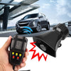 Alarm Horn, 115-130db Super Loud Car 5 Tone Warning Alarm Siren Horn Speaker with Mic