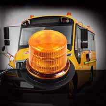 LED Strobe Light, Big Ant Amber 48 LED Warning Lights Safety Flashing Strobe Lights with Magnetic for Most Vehicle Trucks Cars, Law Enforcement Emergency Hazard Beacon Caution Warning Snow Plow