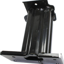 Front Bumper Bracket Compatible with NISSAN ROGUE 2014-2018 LH Mounting Bracket Steel (Hybrid 2017)/(Non-Hybrid Models USA Built)