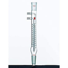 Kemtech America C269100 Synthware Reflux Condenser, 19/22 Joint, 125 mm Jacket Length, 8 mm Hose Connection, 205 mm Height