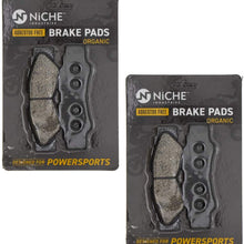 NICHE Rear Left/Right Brake Pad Set For Yamaha 2HC-25806-00-00 Organic 2 Pack