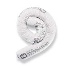 New Pig Oil-Only Absorbent Sock, Absorbs Oil-Based Liquids, Repels Water, 1-Gal Absorbency, 3” Diam x 48” L, White (12 Socks), SKM210