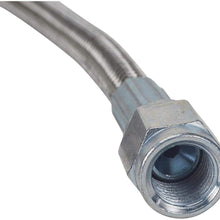 48 Inch Stainless Steel Brake Line w/ 90 Degree AN3 End