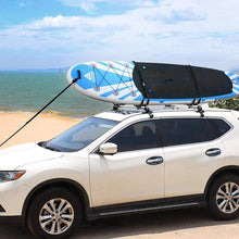 Hemousy Kayak Roof Rack,Canoe/Surf/Ski Car Roof Carrier with Straps J-Style Rooftop Racks for Canoe, Sup, Kayaks, Surfboard Ski Board&Snowboard Top Mount On SUV Car and Truck Crossbar