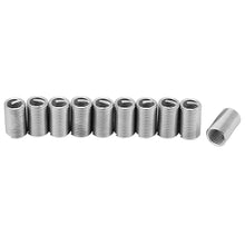 Wire Thread Insert,10 Pcs 304 Stainless Steel Wire Screw Sleeve Inserts Thread Repair Kit M8x1.25x3D Wearable and Flexible