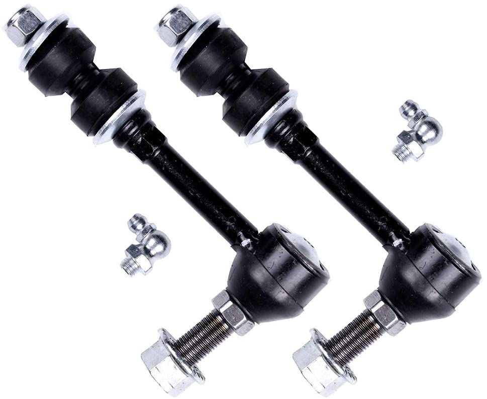 TUPARTS 2-Piece Front Sway Bar End Link Suspension Replacement fit 2006-2008 Dodge Ram 1500 2006-2009 Dodge Ram 2500 2006-2009 Dodge Ram 3500 Part