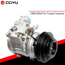 cciyu AC Compressor and A/C Clutch for Toyota Tacoma 1995-2004 CO 10246C Auto Repair Compressors Assembly