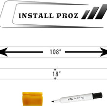 Install Proz Self Healing Universal Clear Paint Protection Bra Hood and Fender Kit (18" x 108")