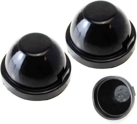 iJDMTOY (2) 95mm Rubber Housing Seal Caps Compatible With Headlight Install Xenon Headlight Kit, Aftermarket Headlamp or Retrofit