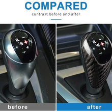 AIRSPEED Gear Shift Knob Cover Interior Trim for BMW M2 F87 M3 F80 M4 F82 M5 F83 F10 F12 F13 X5M F85 X6M F86 Accessories, Carbon Fiber