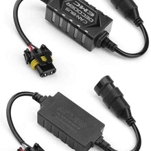 Foonee LED Anti Flicker Capacitor Error Code Computer Warning Canceller Conversion Kit Headlight H11 Canbus Error Free Resistor Decoder