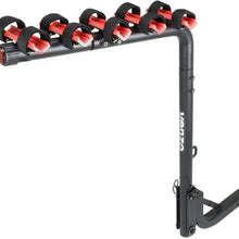 Venzo 4 or 5 Bicycle Bike Rack 2" Hitch Mount Car Carrier -for SUV Hatchback with 2" Hitch Holder