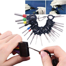 39pcs Pins Terminals Removal Tools, Auto Terminals Removal Key Tool for Car Auto Wire Connector Terminal Pin Extractors Puller Remover Repair Key Tools Set Terminal