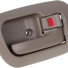 AUTEX 2pcs Interior Door Handles Front Left Right Driver Passenger Side Compatible with Toyota Sienna 1998 1999 2000 2001 2002 2003 Door Handles Light Brown 80533 6927808010E0 80504