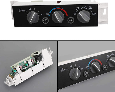 Bruce & Shark AC Heater Control Panel for Chevy for GMC C2500 9378815 w/o Rear Window Defogger