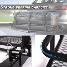 FDW Hitch Cargo Carrier Basket Luggage Rack Hitch Mount Hauler 2" Receiver Truck Car