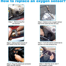 JDMON 13444, 234-4087 O2 Oxygen Sensor Downstream for Chevrolet Impala/Monte Carlo/Venture,for GMC Yukon/Canyon,for Buick Park Avenue/Regal Replaces 12578459, 12587214,AFS97, AFS123 (1 Pcs)