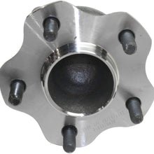 Rear Wheel Hub and Bearing Compatible with 2009-2014 Nissan Murano FWD With ABS Encoder and Studs, Set of 2, Driver and Passenger Side