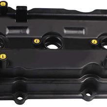 MYSMOT 264-985 LH Valve Cover w/Gasket & Spark Plug Tube Seals Fits 2002-2004 Infiniti I35 2002-2006 Nissan Altima 2002-2008 Maxima 2003-2007 Murano 2004-2009 Quest 13264-8J113