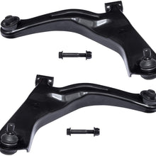TUCAREST 2Pcs K80397 K80398 Left Right Front Lower Control Arm and Ball Joint Assembly Compatible With 2001 02 03 2004 Mazda Tribute 01-03 Ford Escape [To 12/21/2003] Driver Passenger Side Suspension