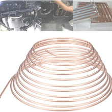 Homefami Brake Line Tubing 3/16 Inch OD 25 Ft Coil Roll NICOPP CN3 TUBE