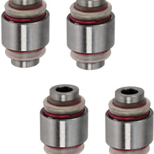 Set Of 4 Rear Lower Rearward Control Arm Bushings Genuine For BMW 850Ci 850i E31