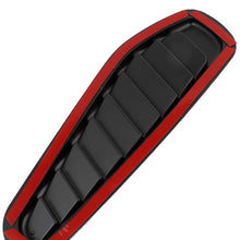 uxcell 2 Pcs Black Plastic Engine Hood Air Scoop Vent Side Fender Cover for Car Automotive