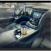 SORMOR black color Car Air PurifierSORMOR HEPA Filter Ionizer Mini Portable Air Cleaner, Freshener USB Port for Car